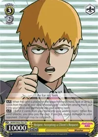 Reigen Accepting a Clients Request (Mob Psycho 100)