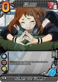 Release (UniVersus: My Hero Academia) — UniVersus Card Value