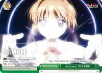 Release RECORD (Cardcaptor Sakura: Clear Card)