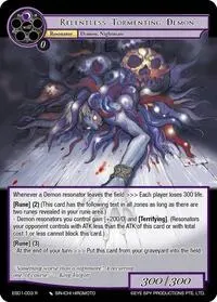 Relentless Tormenting Demon (Evil Cluster Starter Deck 1: Valgott)