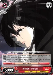 Relief Mikasa (Attack on Titan Vol. 2)