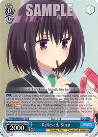 Relieved Suzu (Ayakashi Triangle) — Weiss Schwarz Card Value