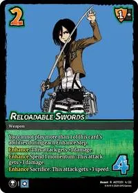 Reloadable Swords (Challenger Series: Attack on Titan: Battle for Humanity)