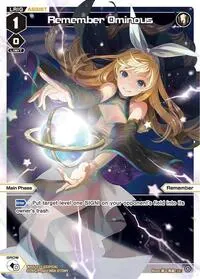 Remember Ominous Parallel (Divisions DIVA)