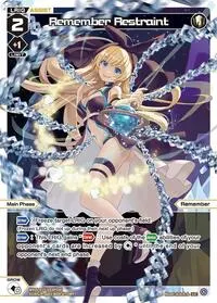 Remember Restraint Parallel (Divisions DIVA)