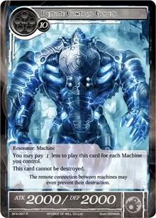 Remote Control Golem (Battle for Attoractia) — Force of Will Card Value