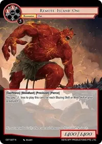 Remote Island Oni (Clash of the Star Trees)