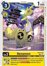 Renamon (Secret Crisis) — Digimon Card Game Card Value