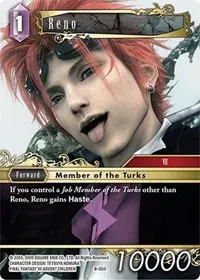 Reno (Boss Deck: Final Fantasy VII)