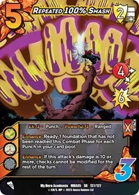 Repeated 100pct Smash (UniVersus: My Hero Academia: Undaunted Raid)