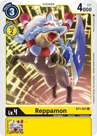 Reppamon (Release Special Booster 1.0)