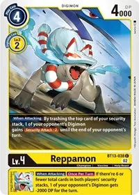 Reppamon (Versus Royal Knights)