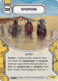 Repurposing (Covert Missions) — Star Wars Destiny Card Value