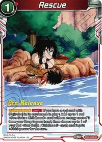 Rescue (Legend of the Dragon Balls Pre-Release Cards)