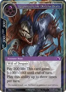 Reshuberos the Devilish Brute (Echoes of the New World)