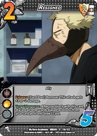Resigned (UniVersus: My Hero Academia: Undaunted Raid)