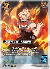 Resistance Training (UniVersus: My Hero Academia: Girl Power) — UniVersus Card Value
