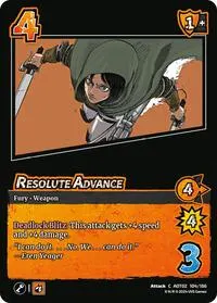 Resolute Advance (Attack On Titan: Origins of Power)