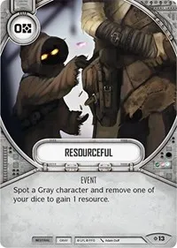 Resourceful (Rivals) — Star Wars Destiny Card Value