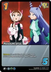 Resourceful (UniVersus: My Hero Academia: Jet Burn)