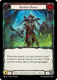 Restless Bones Red (Armory Deck: Gravy Bones) — Flesh & Blood TCG Card Value