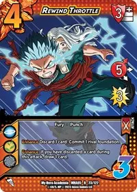 Rewind Throttle (UniVersus: My Hero Academia: Undaunted Raid)
