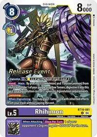 Rhihimon (Release Special Booster 2.0 Celebration Event Cards)