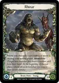 Rhinar (Hero Deck: Rhinar)