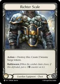 Richter Scale (Mastery Pack Guardian) — Flesh & Blood TCG Card Value