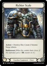 Richter Scale (Mastery Pack Guardian)