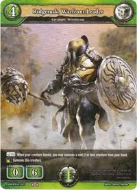 Ridgetusk Warfront Leader (Surge of Titans)