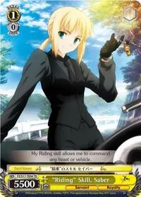 Riding Skill Saber TD (Fate/Zero)