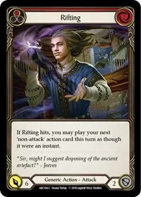 Rifting Red (Arcane Rising) — Flesh & Blood TCG Card Value