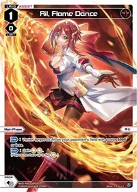 Ril Flame Dance Parallel Foil (Spread Diva)