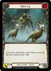 Riled Up Red (Historic Pack 1 Blitz Deck: Rhinar)