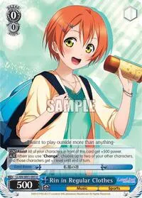 Rin in Regular Clothes (Love Live! DX)