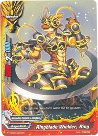 Ringblade Wielder Ring (X-SD01: Demon Lord Dragon of Tempest) — Future Card BuddyFight Card Value