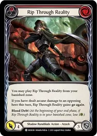 Rip Through Reality Red (Monarch) — Flesh & Blood TCG Card Value