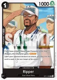 Ripper (A Fist of Divine Speed Release Event Cards) — One Piece Card Game Card Value