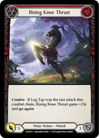 Rising Knee Thrust Red (Hero Deck: Katsu)