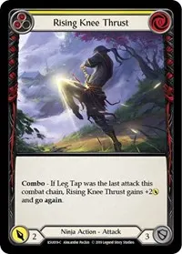 Rising Knee Thrust Yellow (Hero Deck: Katsu)