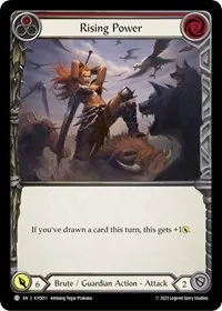 rising power red (Blitz Deck: Heavy Hitters - Kayo)