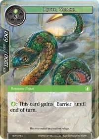 River Snake (New Dawn Rises) — Force of Will Card Value