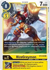 RizeGreymon (Release Special Booster 1.5)