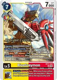 RizeGreymon (World Convergence Release Event Cards)
