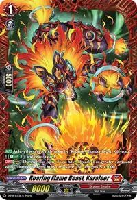 Roaring Flame Beast Karaleor (D Promo Cards)