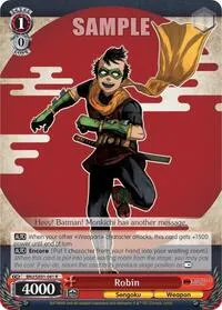 Robin (Batman Ninja) — Weiss Schwarz Card Value