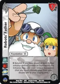 Robots Father (Capcom Casual League Kit)