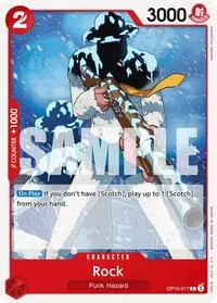 Rock (Royal Blood) — One Piece Card Game Card Value