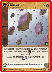 Rock Rain (Cryptid Nation: Kickstarter Edition)